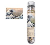 TOYANDONA 150pieces Mini Jigsaw Puzzles for Adults Boys and Girls Educational Puzzle Toys for Man Woman Wave Pattern