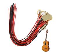 TOYANDONA 15pcs Brass Pickup for Guitar Piezo Electric Discs Piezo Disc Elements Acoustic Guitar Accessories Contact Microphone Pickup for Sound Trigger for Electronic Drum Triggers