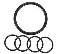 TOYANDONA 15pcs Meditation Bowl Ring Sound Bowl Rubber Ring Buddhist Sing Rubber Material for Meditation Practice