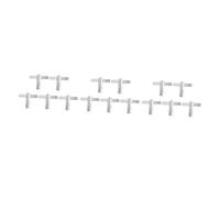 TOYANDONA 15pcs Metal Drum Tuning Keys Construction for Percussion Instruments Suitable for Jazz and Snare Drums Essential Tool for Musicians and Enthusiasts