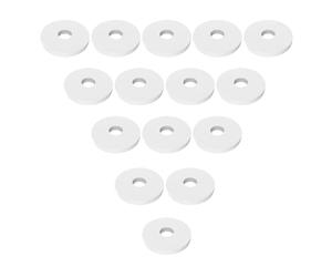 TOYANDONA 15pcs round Hollow Aromatherapy Refill Pads Car Diffuser Replacement Pads Made of Pe Material Fragrant and Healthy for Use Suitable for Adults in Car Diffuser