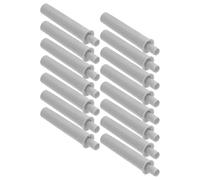 TOYANDONA 15pcs Soft Close Door Dampers for Kitchen Cabinets and Trash Cans, Pom Material, Drawer Protection and Safety Enhancement, Quiet Anti-slam Shock Absorbers, Easy to Install