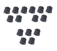 TOYANDONA 15pcs Trombone Rubber End Caps Soft Cushioned Bumpers for Enhanced Control Noise Reduction and Easy Maintenance Compatible Trombone Models