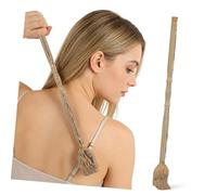 TOYANDONA 17 Inch Bamboo Wooden Back Scratcher Smooth Massage Long Reach for Itching Stress Relief for Women Men Adults