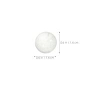 TOYANDONA 180PCS Clear Glass Marbles: Stones Glass Ball Beads Vase Filler Beads Aquarium Games Bouncing Ball Pinball Machine 16mm