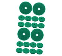 TOYANDONA 180pcs Piano Felt Balance Washers Felt Pads for Keyboard Leveling and Tuning Easy Installation Suitable for Piano Maintenance and Repair