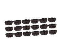 TOYANDONA 18pcs Realistic Bird Nest Ornament Home Party Garden Decor Craft Supplies Bird House Decor Multipurpose Art Craft Accessory