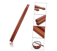 TOYANDONA 1pair Drumsticks Tip for Percussion Natural Finish for Youth Bands and Drummers Random Colors
