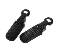 TOYANDONA 1Pair Slip Bike Pedals Durable Rear Foot Pegs for Electric Cars Mountain Stylish Design with Non Slipping Grooves Essential Cycling Accessory for Outdoor