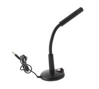 TOYANDONA 1Pc Adjustable Tabletop Microphone Portable Black Desktop Mic for Meetings Voice Chats Gaming and Live Streaming Sound with Noise Reduction