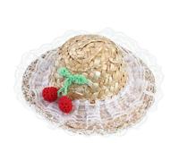 TOYANDONA 1PC Adorable Hat for Cats Lace Pattern S for Daily Wear Parties Photos Gentle Skin Charming Photo Prop Costume Accessory
