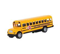 TOYANDONA 1pc Boys and Girls School Bus Toy Alloy Car Pull Back Toy Car for Toddlers London Bus Model