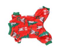 TOYANDONA 1pc Christmas Style Dog Costume Outfit Decorative Pet Dress for Holiday Celebrations Comfortable Warm and Festive Apparel for Dogs