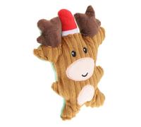 TOYANDONA 1Pc Christmas Theme Dog Chew Durable Cotton Pet Chewing for Boredom Relief Bright Colors Unique Design for Fun Playtime Teething for Puppies Dogs