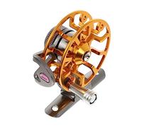 TOYANDONA 1Pc Creative Fishing Rod Reel High Strength Portable Accessory for Outdoor Fishing No for Rivers and Lakes Comfortable Rocker Arm Design for All Skill Levels