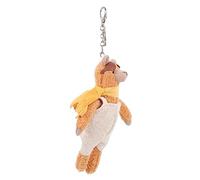 TOYANDONA 1pc Cute Plush Alpaca Key Chain Pendant Stuffed Animal Bag Charm for Backpacks Handbags Wallets Birthdays Valentine Day Christmas and More