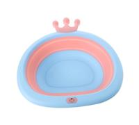 TOYANDONA 1pc Cute Shaped Folding Washbasin for Portable Cartoon Design Space-Saving Travel Wash Basin Princess Material for Showers and Birthdays