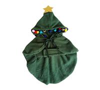 TOYANDONA 1Pc Dog Xmas Cloak Festive Pet Clothes for Christmas Parties Comfortable and Easy to Wear Animal Costume Holiday Accessory for Dogs