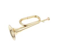 TOYANDONA 1pc Golden Trumpet Toy for Boy Girl Early Learning Musical Instrument Safe Material for Student Beginners Fun for Interest Cultivation and Home Decoration