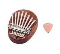 TOYANDONA 1pc Kalimba Thumb Piano for Beginners Portable Brown Kalimba Pick Creative Musical Instrument for Fun and Anytime