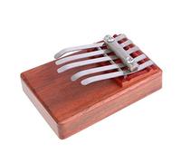 TOYANDONA 1pc Kalimba Thumb Piano Tone Reddish Brown Finger Piano for Beginners and Boys and Girls and Versatile Musical Instrument for Ages