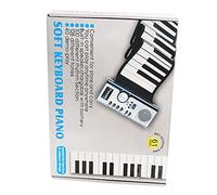 TOYANDONA 1Pc Keys Foldable Silicone Keyboard Piano with Built Speaker Portable Electronic Piano for Adults Midi Compatible for Beginners Advanced Students