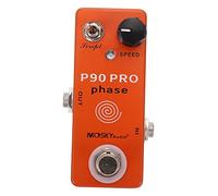 TOYANDONA 1pc Mini Guitar Phase Effector Construction Essential for Guitarists Professional Sound Enhancement for Music Enthusiasts Compact Design Orange