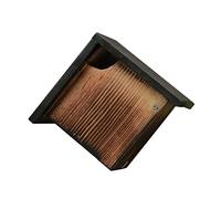 TOYANDONA 1Pc Natural Wooden Bird Nest Box for Parrots Durable Bird Cage Accessory with Knob for Easy Cleaning and Comfort for Breeding and Nesting