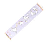 TOYANDONA 1pc Nordic Style Wall-Hanging Height Measuring Ruler Adorable Design Oil Painting Growth Chart for Boys and Girls Rooms for Decor and Measuring Height