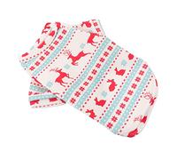 TOYANDONA 1pc Pet Christmas Costume for Dogs Festive Elk Pattern Dog Clothes Breathable and Durable Puppy Garment for Holiday Celebrations for Breeds