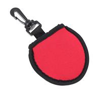 TOYANDONA 1Pc Portable Golf Cleaning Pouch Multi Directional Protector for Golf Balls Practical Wiping Bag with Buckle for Convenient Carrying the Course