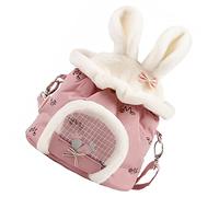 TOYANDONA 1Pc Portable Hamster Carrier Bag Outdoor Squirrel Carrier with Mesh Design for Ventilation Adorable Pet Carrying Bag for Animals Convenient Cross Body Travel Pouch