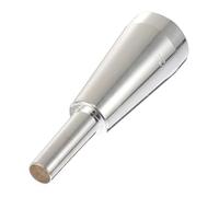 TOYANDONA 1pc Professional Trumpet Mouthpiece for Beginners and Experts Silver Finish Material for Marching Band and Music Instrument Accessories