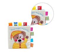TOYANDONA 1pc Puppy Cloth Book for Boy Girl Educational Fabric Book Puzzles Soft Washable Non-Toxic Learning Toy for Boy Girl and Toddlers Early Learning and Sensory Development