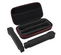 TOYANDONA 1pc Scratch Microphone Bag Shockproof Storage Pouch for Microphone Portable Carrying Case for Travel Black