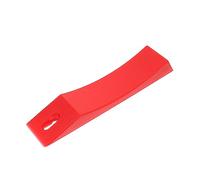 TOYANDONA 1Pc Silicone Barbell Spacer Pad Durable Cushion for Weightlifting Stability for Deadlift and Thrusts Prevents Rolling Efficient Loading Unloading Red Color