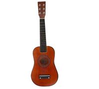 TOYANDONA 1pc Wooden Guitar Toy for Boys and Girls Musical Instrument for Beginners String Tightness Educational Music Learning Tool for Boy Girl