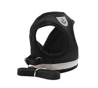 TOYANDONA 1Set Adjustable Dog Harness with Reflective Leash Escape Puppy Vest for Comfortable Control Ergonomic Design for Safe Outdoor Training and Walking