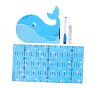 TOYANDONA 1set Animal Design Boy Girl Height Decal Self-Adhesive Wall Sticker for Boy Girl Rooms Growth Chart Erasable Pen Nursery Decor Suitable for Bedrooms and Play Areas