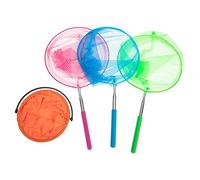 TOYANDONA 1set Boys and Girls Telescopic Fish Catching Nets for Lightweight and Portable for Catching Bugs Fish and More