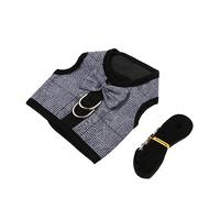TOYANDONA 1set Bunny Decorative Suit and Leash Kit for Comfortable and Stylish Vest for Outdoor Walks and Parties Pet Accessory