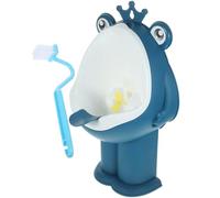 TOYANDONA 1set Cartoon Boys Pee Urinal Wall Mounted Potty Training for Deep Removable Bowl Fun Rotating Water Wheel Space-Saving Design