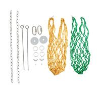 TOYANDONA 1Set Chicken Veggies Skewer Net Bag Durable Foraging Basket for Parrots Hens Practical Feeding Tool for Fruits Vegetables Design for Easy Use