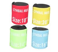 TOYANDONA 1set Drum Silence Circles Mute for Drum Kits Easy Installation for Practice Random Colors Professional