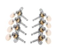 TOYANDONA 1set Guitar Tuners Acoustic Tuning Pegs for Mandolin Easy to Install String Tuning Tools Essential Accessories for Musicians Finish
