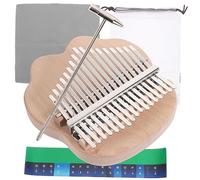 TOYANDONA 1set Kalimba Key Finger Piano for Beginners Portable and Compact Musical Instrument Ergonomic Design for Boys and Girls and Adults Easy to Use and Carry