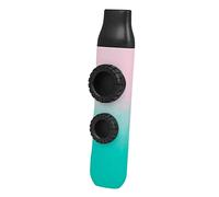 TOYANDONA 1set Kazoo Musical Instrument Portable Double-membrane Design for Guitar and Ukulele to Carry Vibrant Gradient Color for Boys and Girls and Music