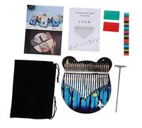 TOYANDONA 1set Key Thumb Piano for Beginners Portable Boy Girl Kalimba Ethereal Sound Boy Girl Lightweight and Easy to Carry Fun Musical Instrument for All Ages