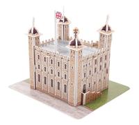 TOYANDONA 1Set London Tower Architectural Puzzle Engaging Model for Adults Educational Jigsaw Puzzle for Hand Eye Coordination and Geography Understanding