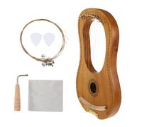 TOYANDONA 1set Lyre Harp String String Instrument Tuning Wrench Portable Design for Beginners and Intermediate Players for Music Enthusiasts The Go